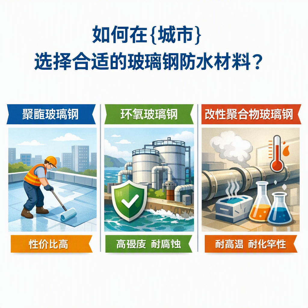 如何在邵阳选择合适的玻璃钢防水材料？