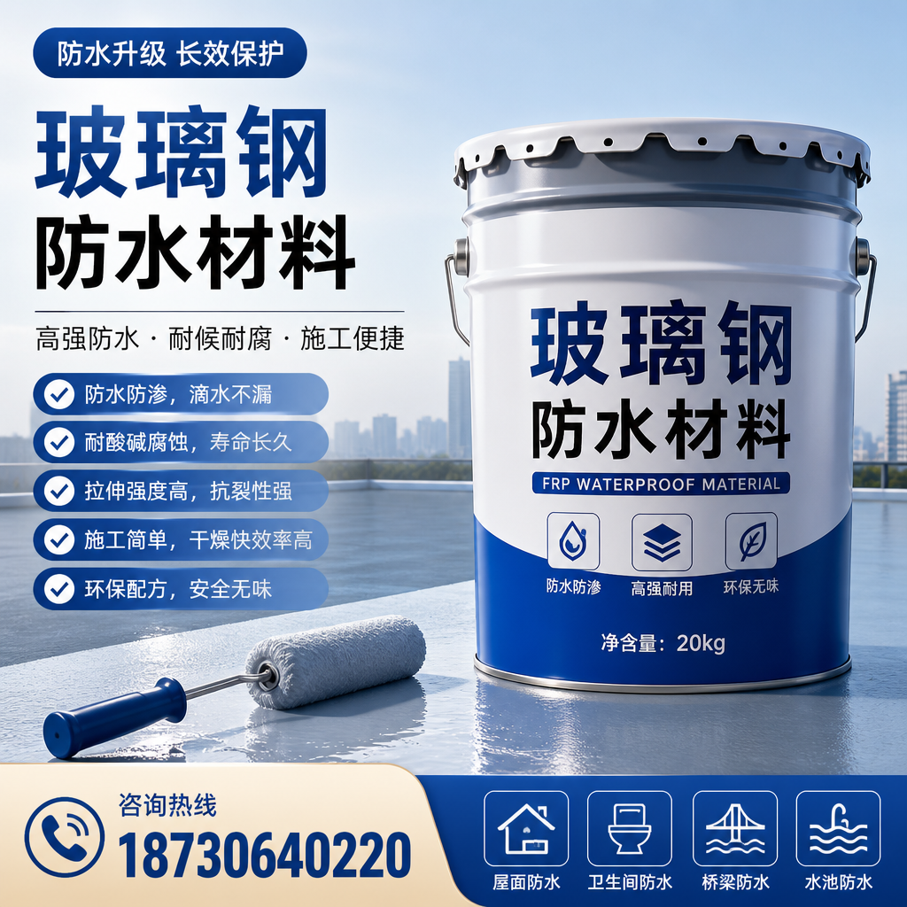 专家解析:玻璃钢防水材料的市场前景分析在 邵阳