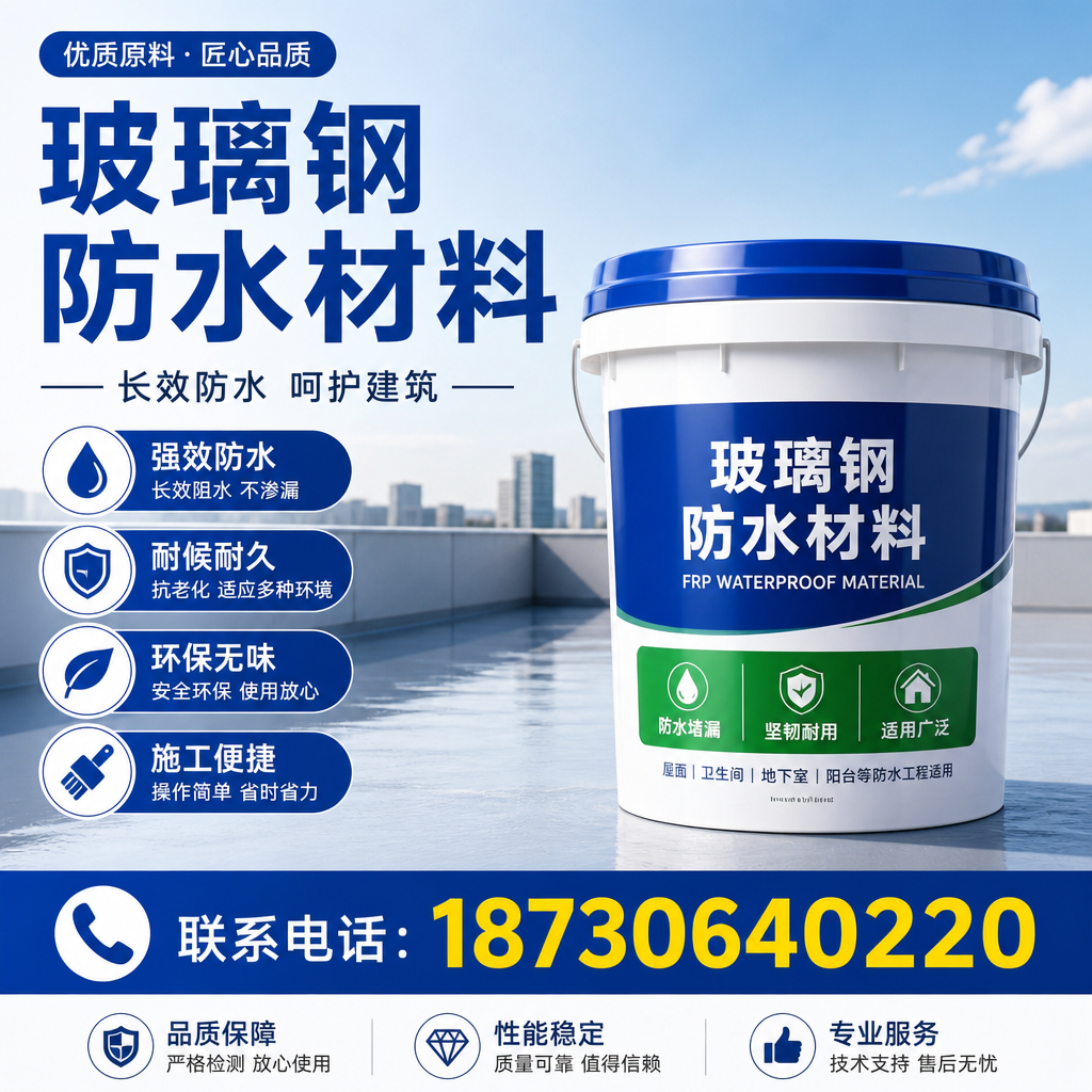 从零开始了解玻璃钢防水材料,邵阳 入门指南