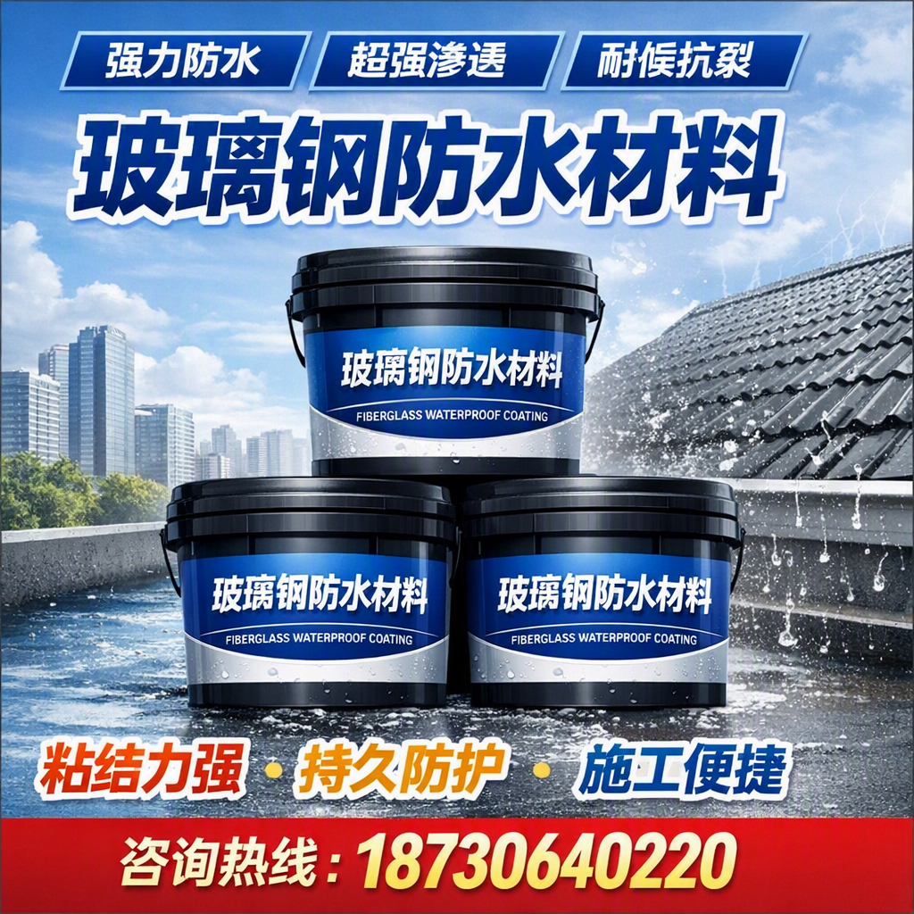 了解玻璃钢防水材料的市场趋势,邵阳 企业不可不知